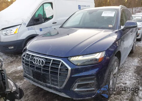 2021 Audi Q5 Prestige 45 Tfsi Quattro S Tronic из США, поврежденный, VIN WA1CAAFY9M2043849